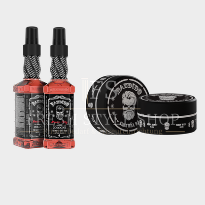 SPARSET Bandido After Shave Cologne 150ml + Aqua Haarwachs 150ml ( Sorten Auswählbar )