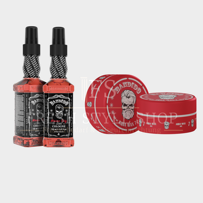 SPARSET Bandido After Shave Cologne 150ml + Aqua Haarwachs 150ml ( Sorten Auswählbar )