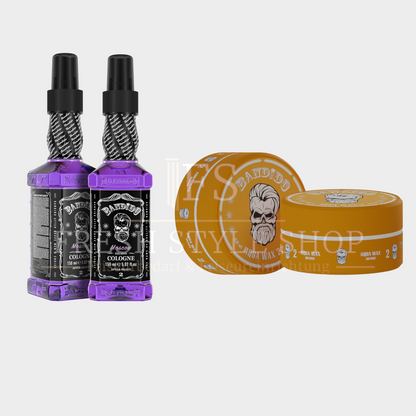 SPARSET Bandido After Shave Cologne 150ml + Aqua Haarwachs 150ml ( Sorten Auswählbar )