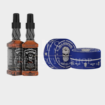 SPARSET Bandido After Shave Cologne 150ml + Aqua Haarwachs 150ml ( Sorten Auswählbar )