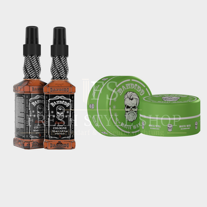 SPARSET Bandido After Shave Cologne 150ml + Aqua Haarwachs 150ml ( Sorten Auswählbar )