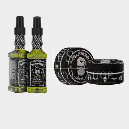 SPARSET Bandido After Shave Cologne 150ml + Aqua Haarwachs 150ml ( Sorten Auswählbar )