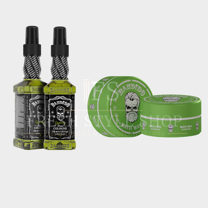 SPARSET Bandido After Shave Cologne 150ml + Aqua Haarwachs 150ml ( Sorten Auswählbar )