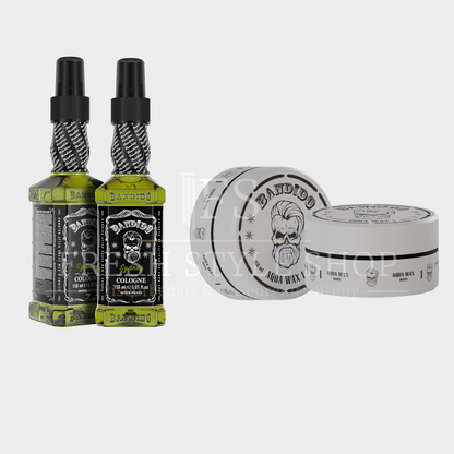 SPARSET Bandido After Shave Cologne 150ml + Aqua Haarwachs 150ml ( Sorten Auswählbar )