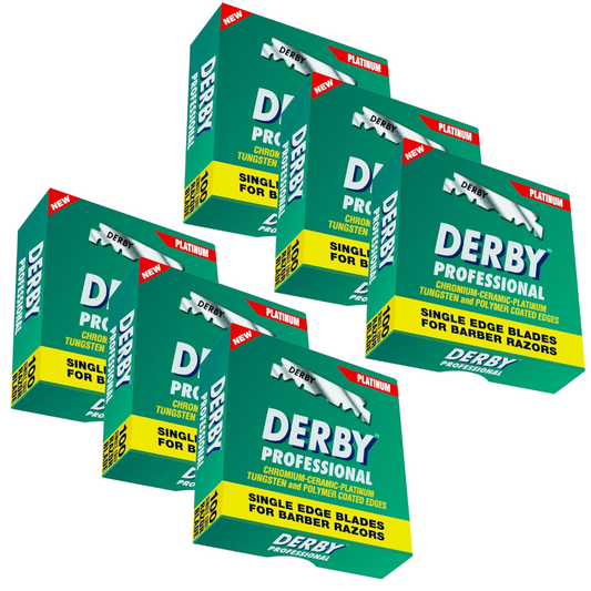 6x Derby Rasierklingen