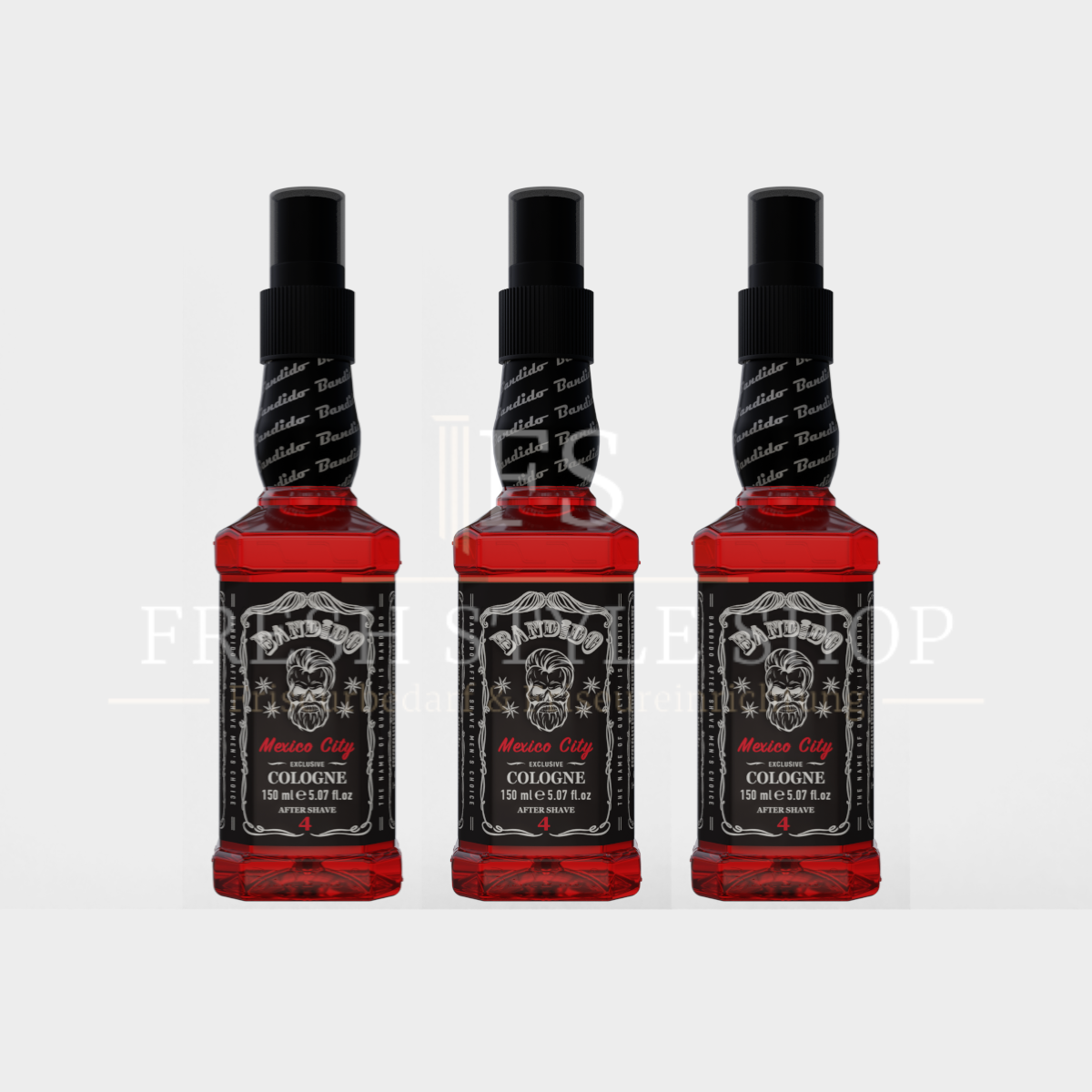 SPARSET Bandido After Shave Cologne 150ml ( 2er / 3er / 24er Display Pack )