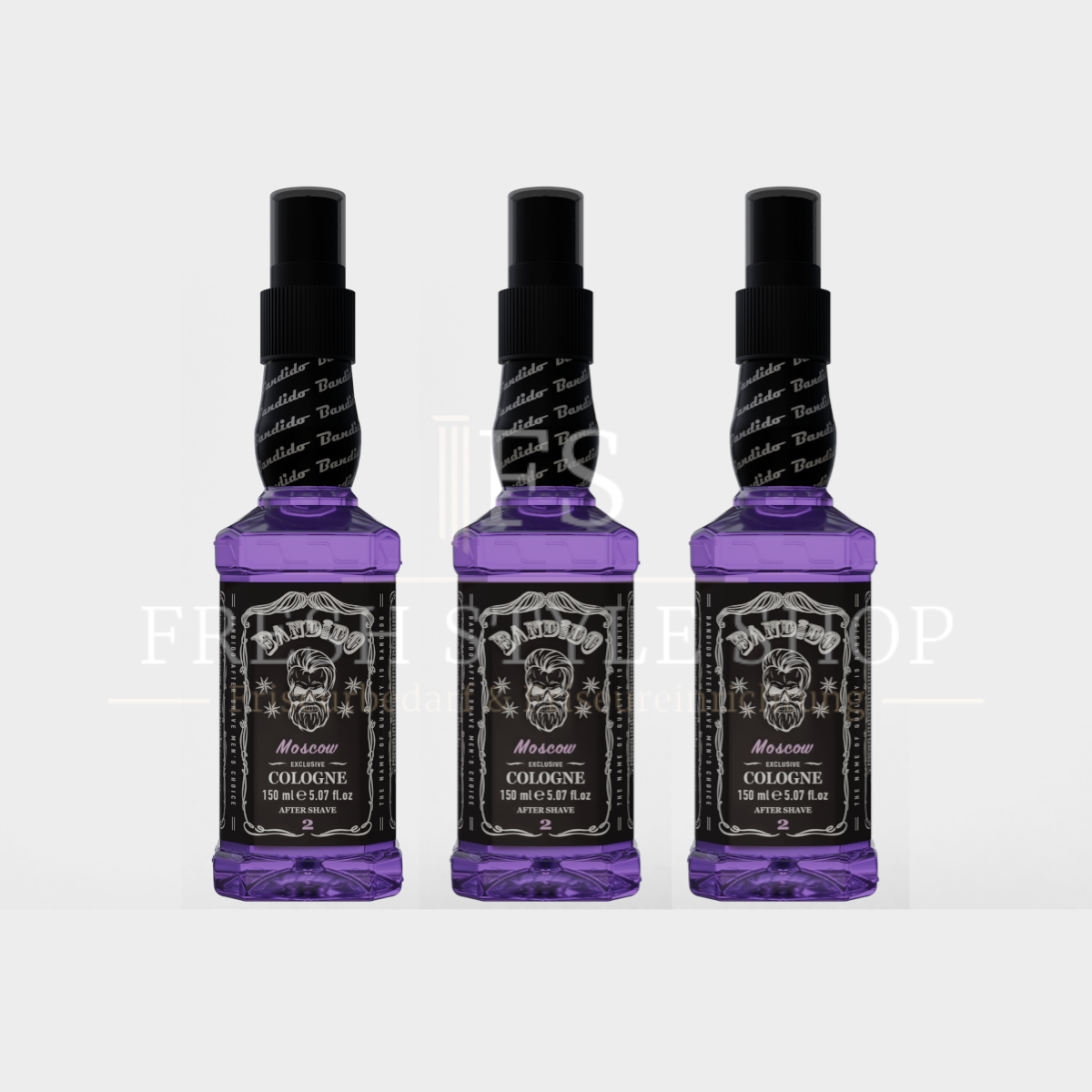SPARSET Bandido After Shave Cologne 150ml ( 2er / 3er / 24er Display Pack )