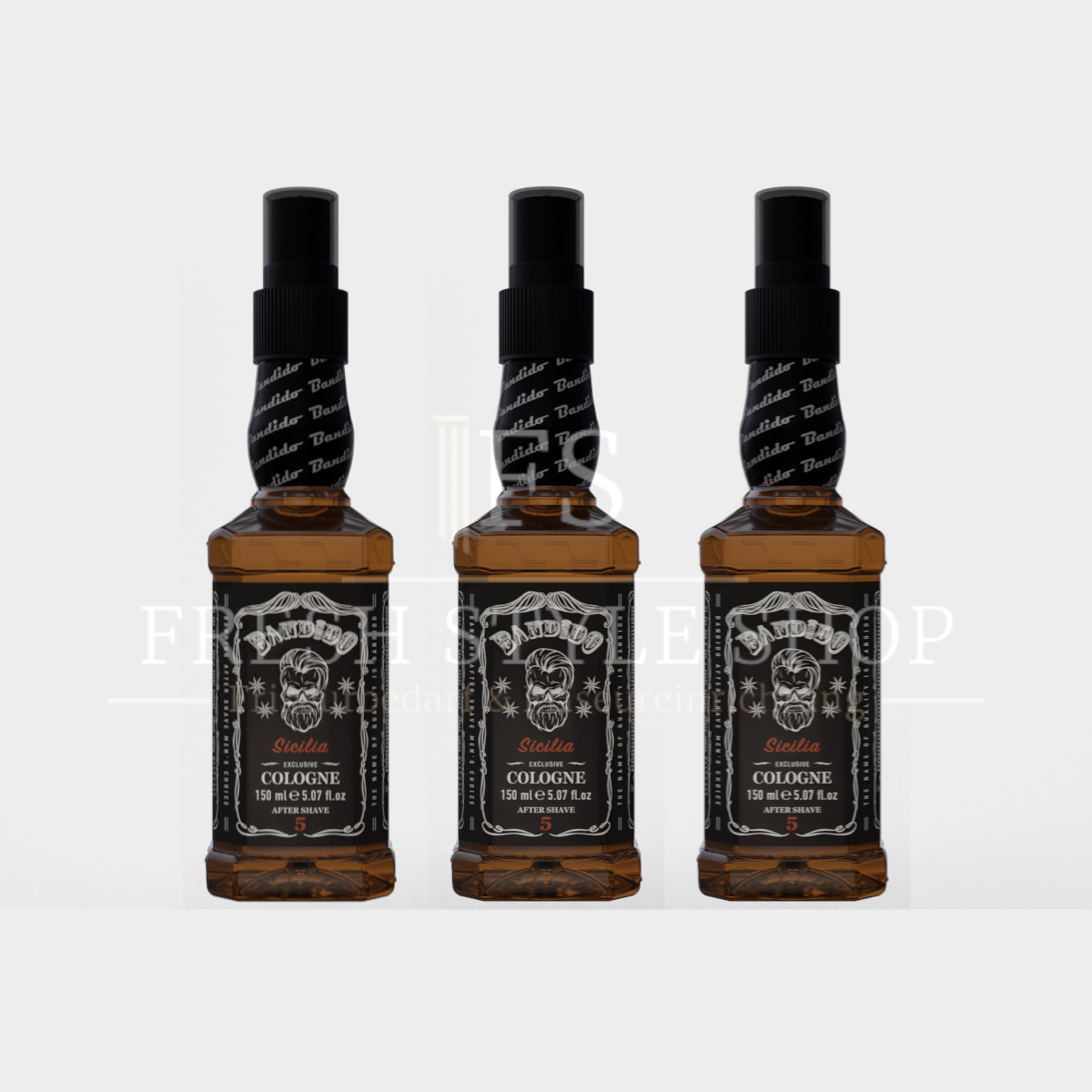 SPARSET Bandido After Shave Cologne 150ml ( 2er / 3er / 24er Display Pack )