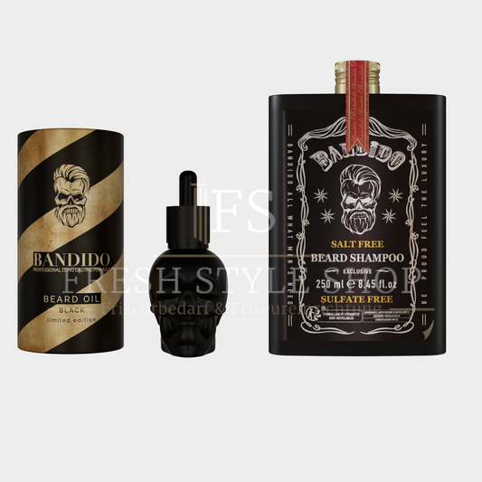 Bart Öl Black + Bart Shampoo