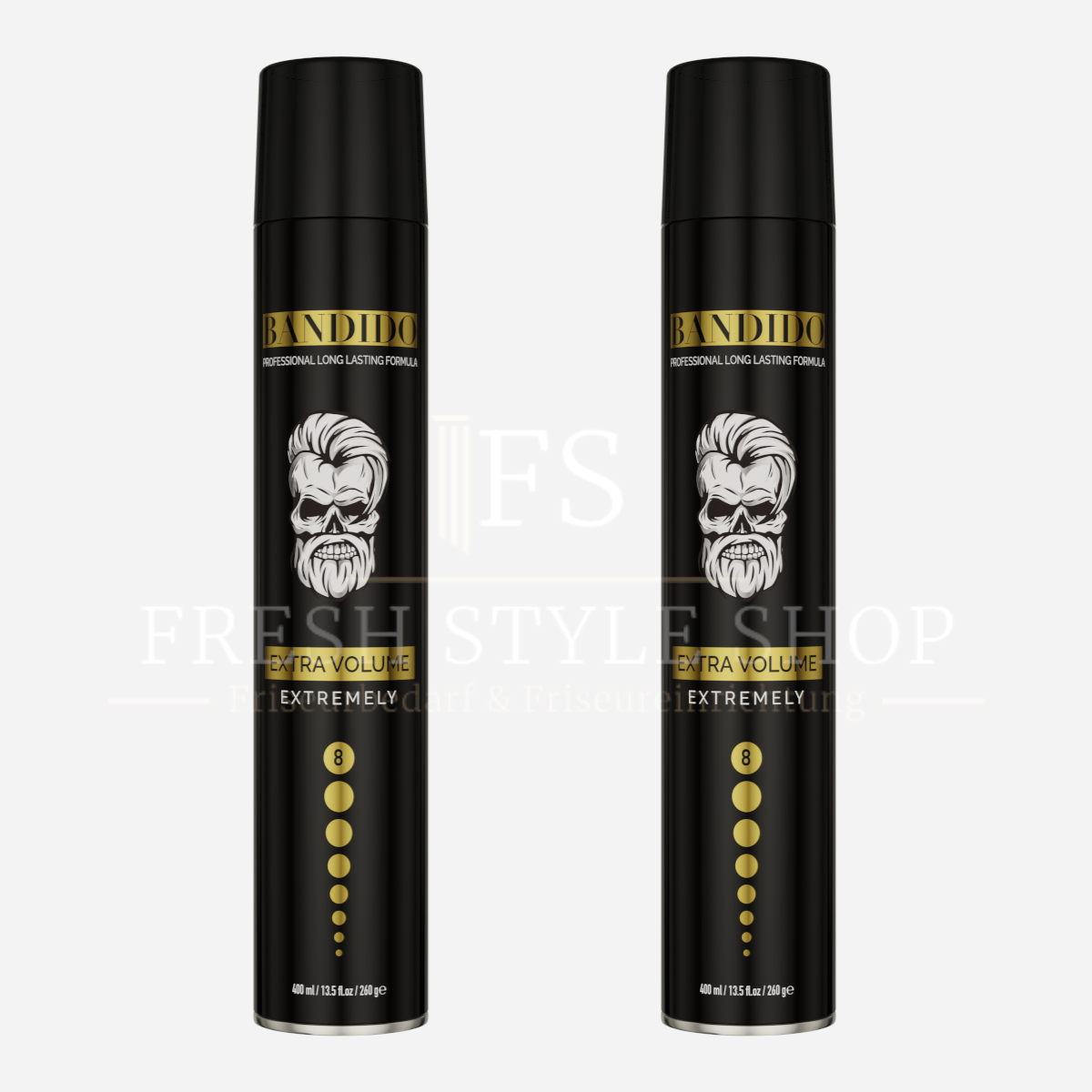 SPARSET Bandido Haarspray Hair Spray Extra Volume Extremely Stark 400ml ( Stückzahl und Sorte Auswählbar )