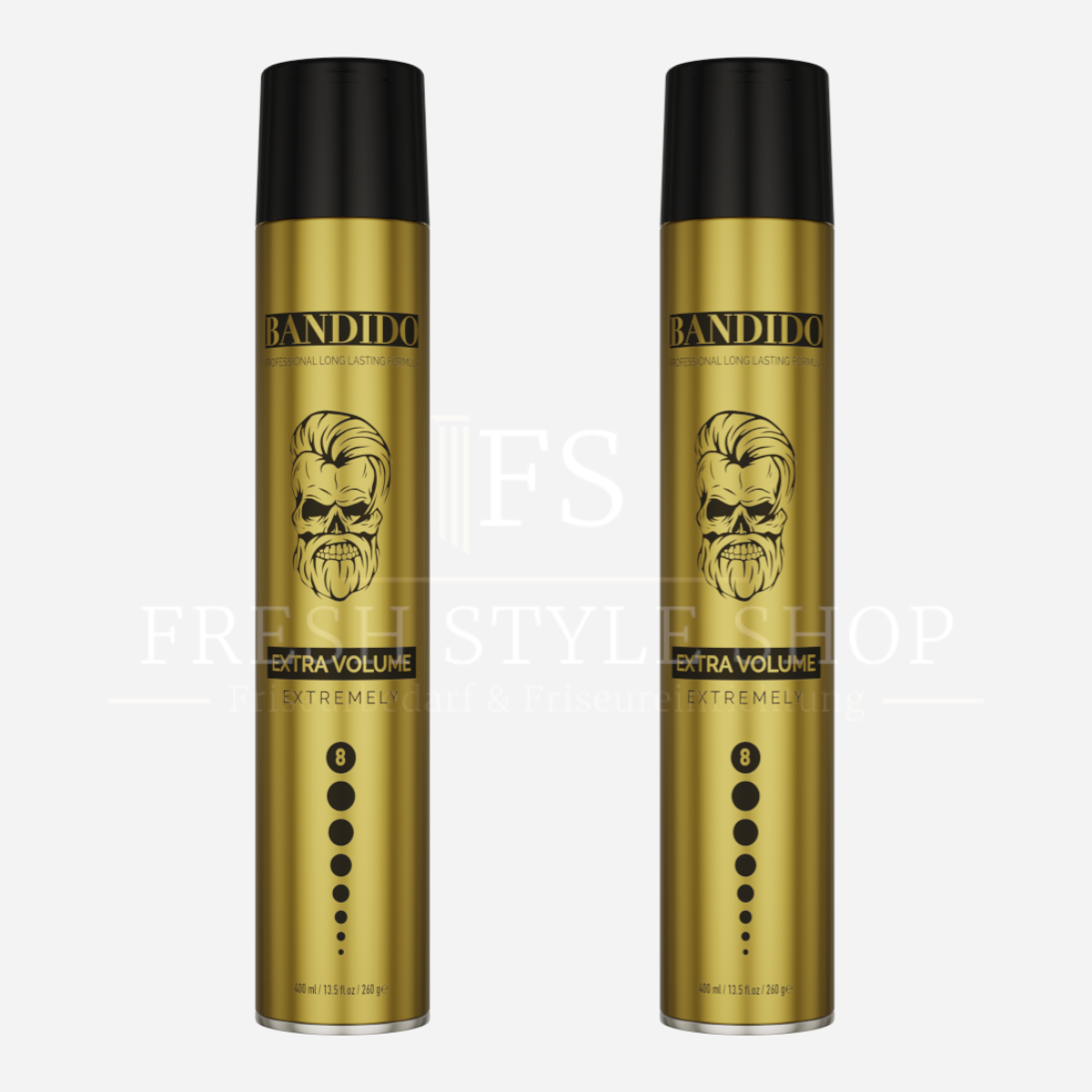 SPARSET Bandido Haarspray Hair Spray Extra Volume Extremely Stark 400ml ( Stückzahl und Sorte Auswählbar )