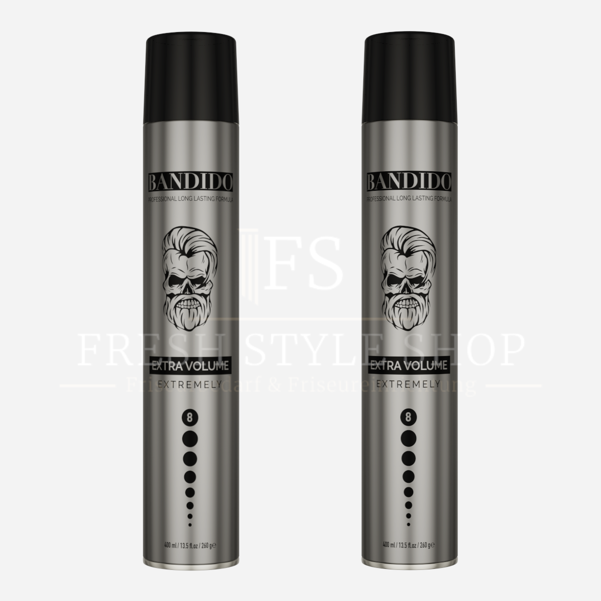 SPARSET Bandido Haarspray Hair Spray Extra Volume Extremely Stark 400ml ( Stückzahl und Sorte Auswählbar )