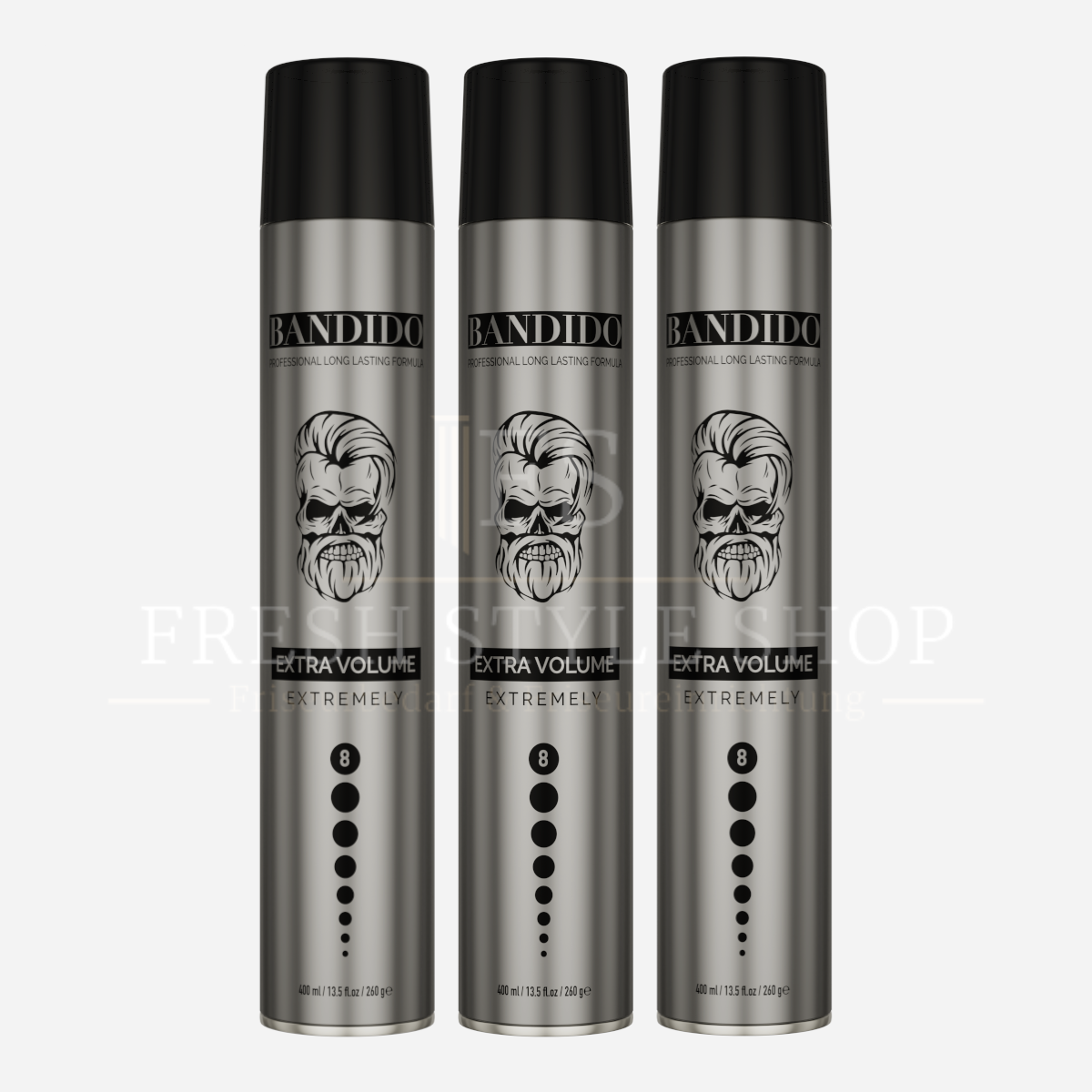 SPARSET Bandido Haarspray Hair Spray Extra Volume Extremely Stark 400ml ( Stückzahl und Sorte Auswählbar )