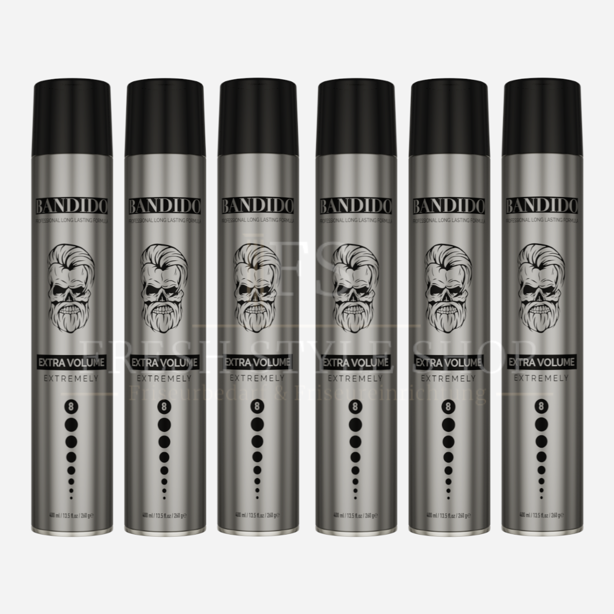 SPARSET Bandido Haarspray Hair Spray Extra Volume Extremely Stark 400ml ( Stückzahl und Sorte Auswählbar )