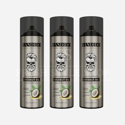 SPARSET Bandido Sheen Glanz Spray Haarspray 500ml ( Sorte und Stückzahl Auswählbar )