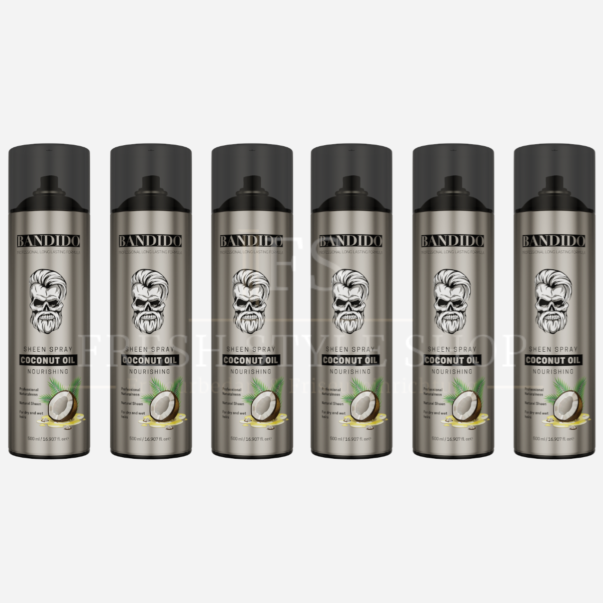 SPARSET Bandido Sheen Glanz Spray Haarspray 500ml ( Sorte und Stückzahl Auswählbar )