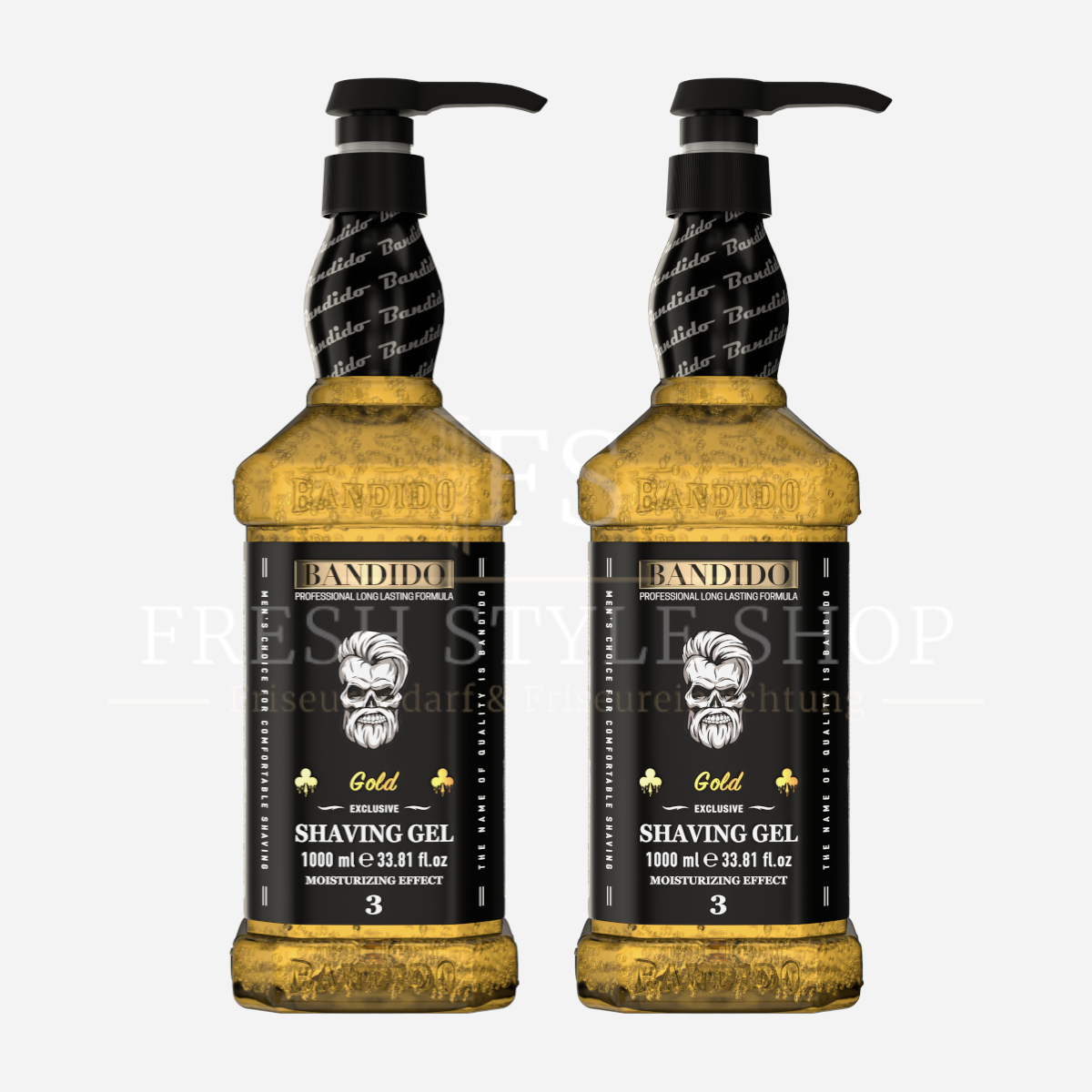 SPARSET Bandido Shaving Gel Rasiergel 1000ml ( Stückzahl und Sorten Auswählbar )