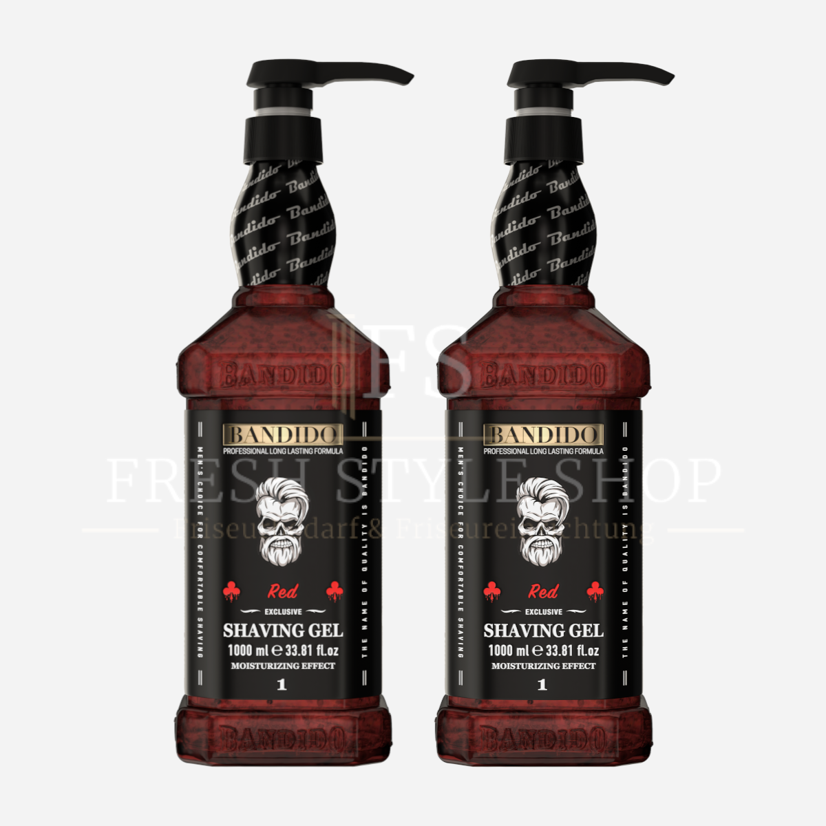 SPARSET Bandido Shaving Gel Rasiergel 1000ml ( Stückzahl und Sorten Auswählbar )