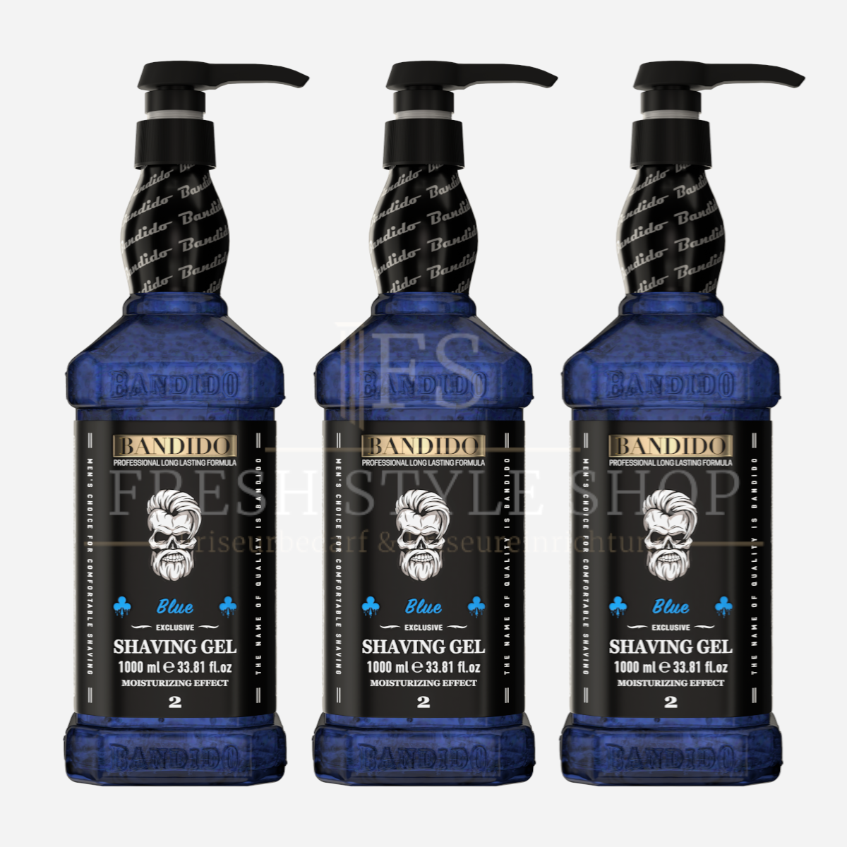 SPARSET Bandido Shaving Gel Rasiergel 1000ml ( Stückzahl und Sorten Auswählbar )