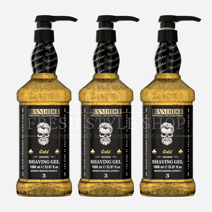 SPARSET Bandido Shaving Gel Rasiergel 1000ml ( Stückzahl und Sorten Auswählbar )