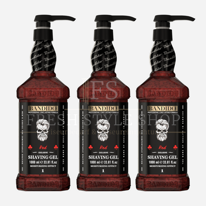 SPARSET Bandido Shaving Gel Rasiergel 1000ml ( Stückzahl und Sorten Auswählbar )