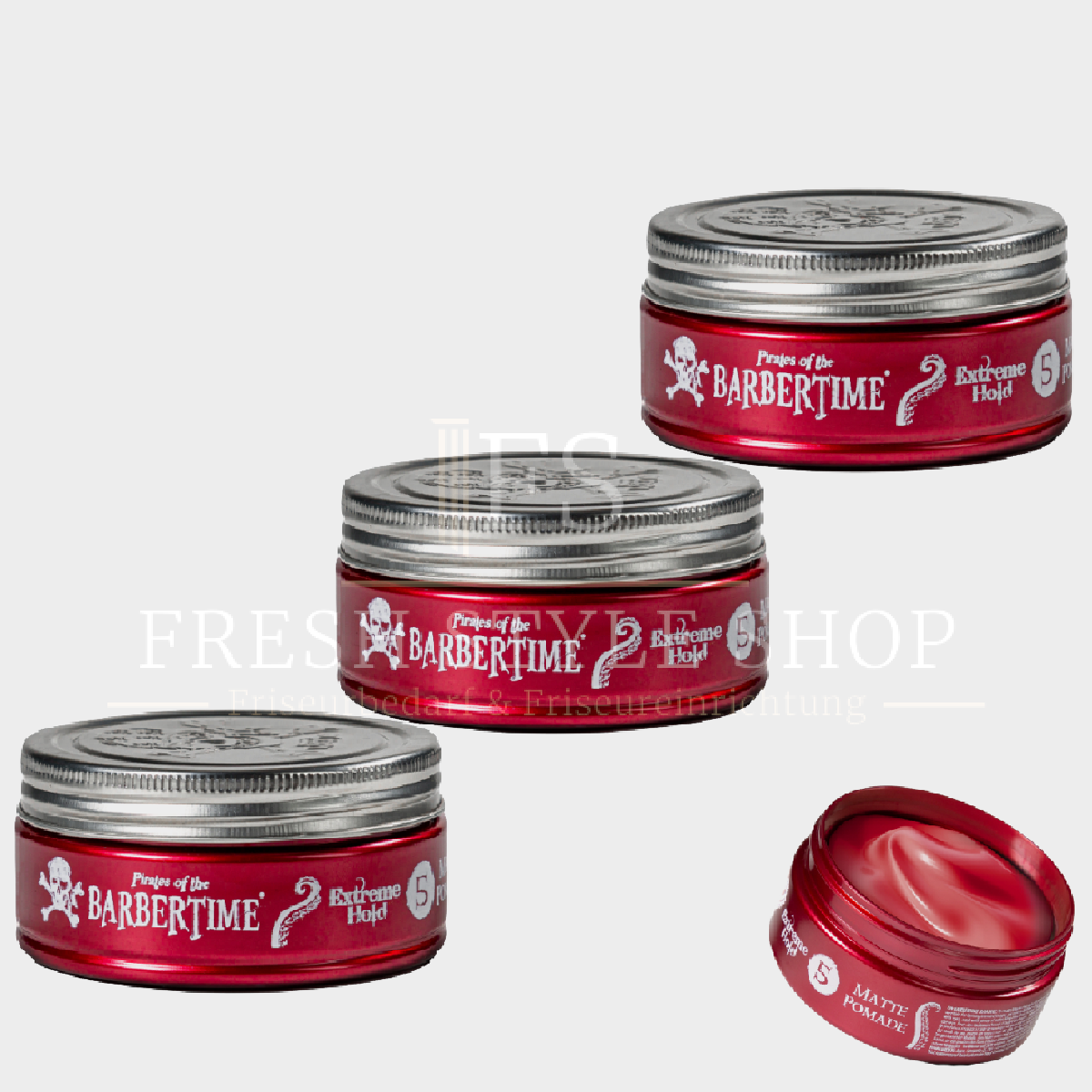 3er Pack Extreme Hold Matte Pomade