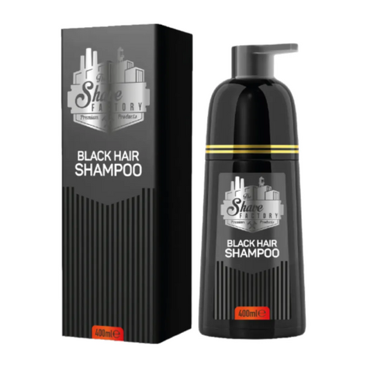 The Shave Factory Black Hair Shampoo 400ml