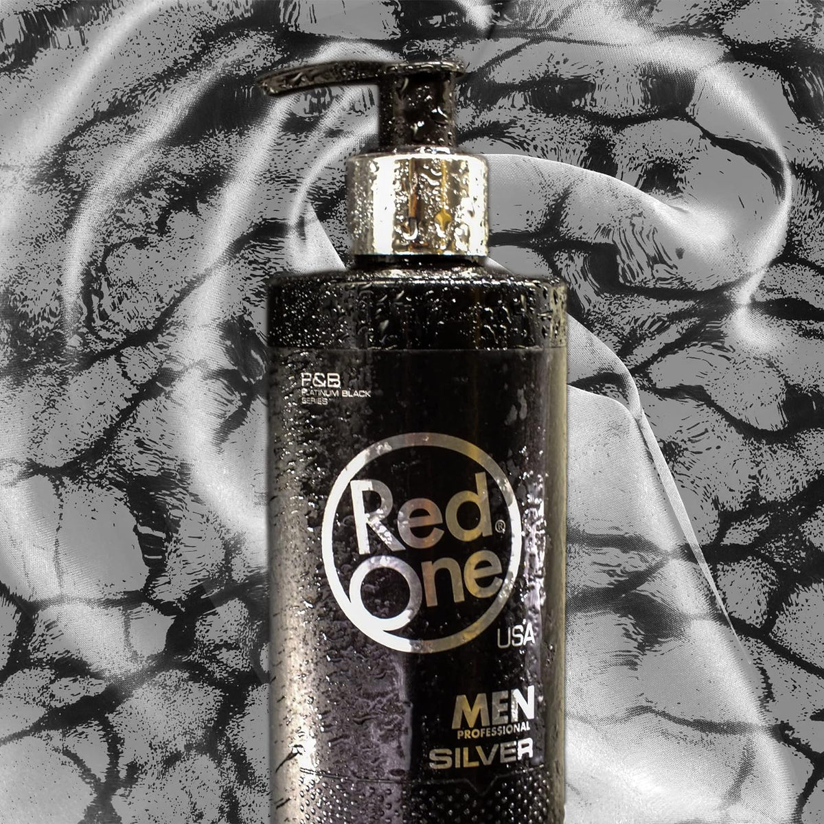 RedOne Aftershave Cream Cologne 400ml Silver 4