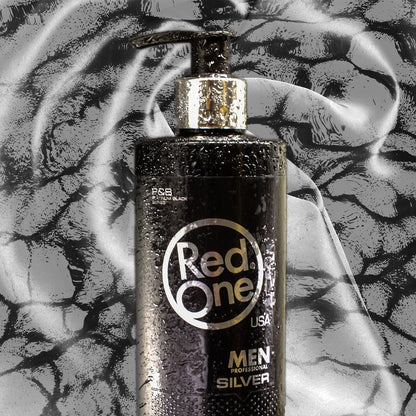 RedOne Aftershave Cream Cologne 400ml Silver 4