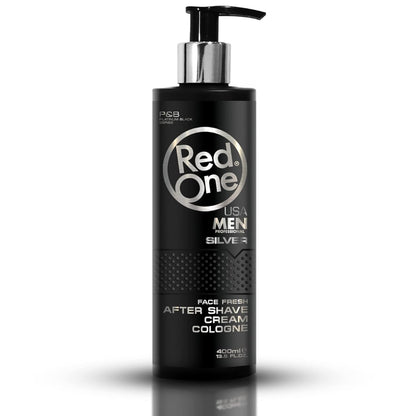 RedOne Aftershave Cream Cologne 400ml Silver