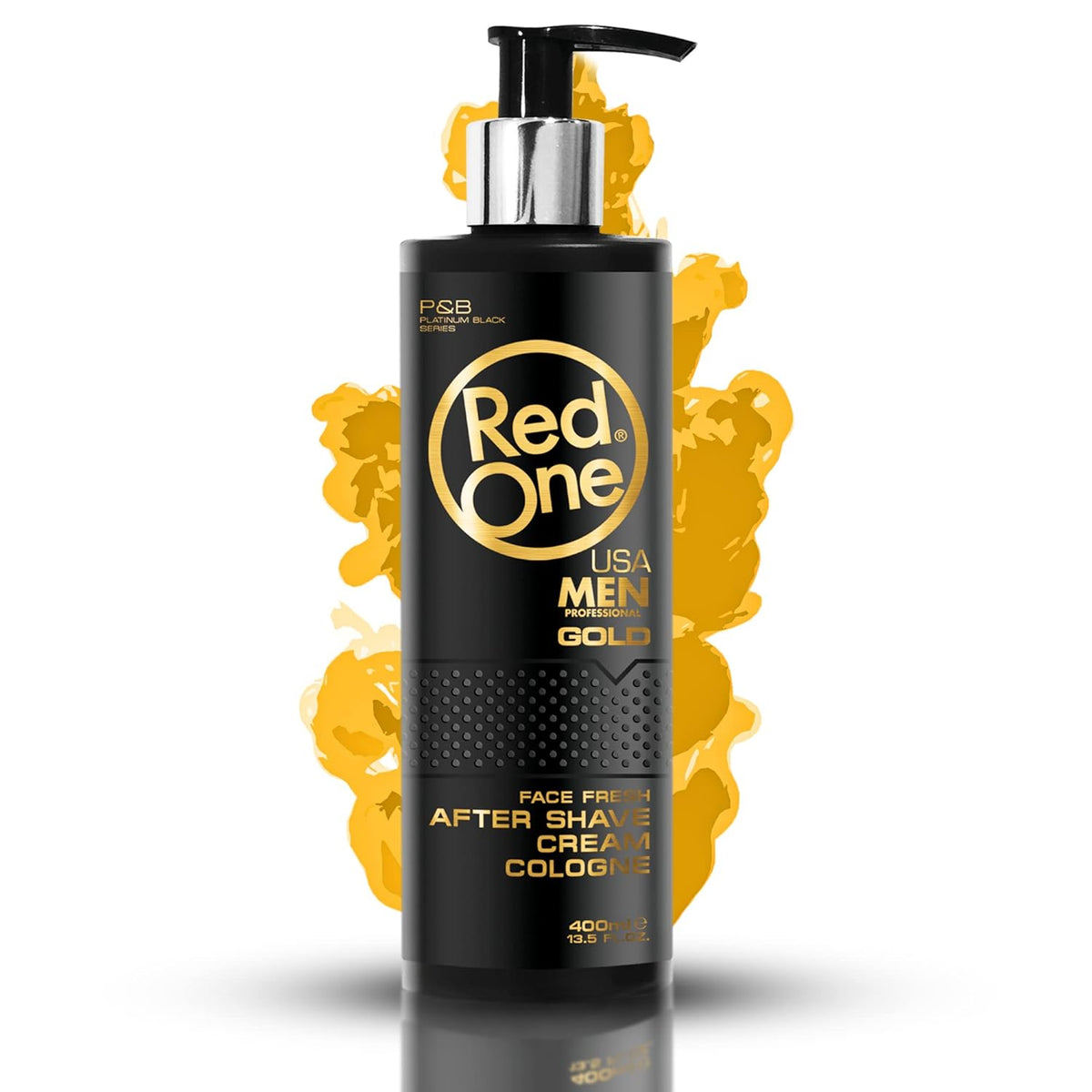 RedOne Aftershave Cream Cologne 400ml Gold 2