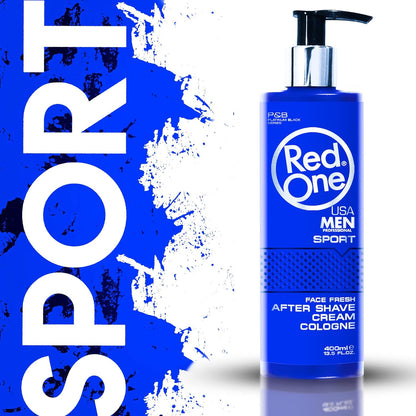 RedOne Aftershave Cream Cologne 400ml Sport 1