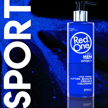 RedOne Aftershave Cream Cologne 400ml Sport 4