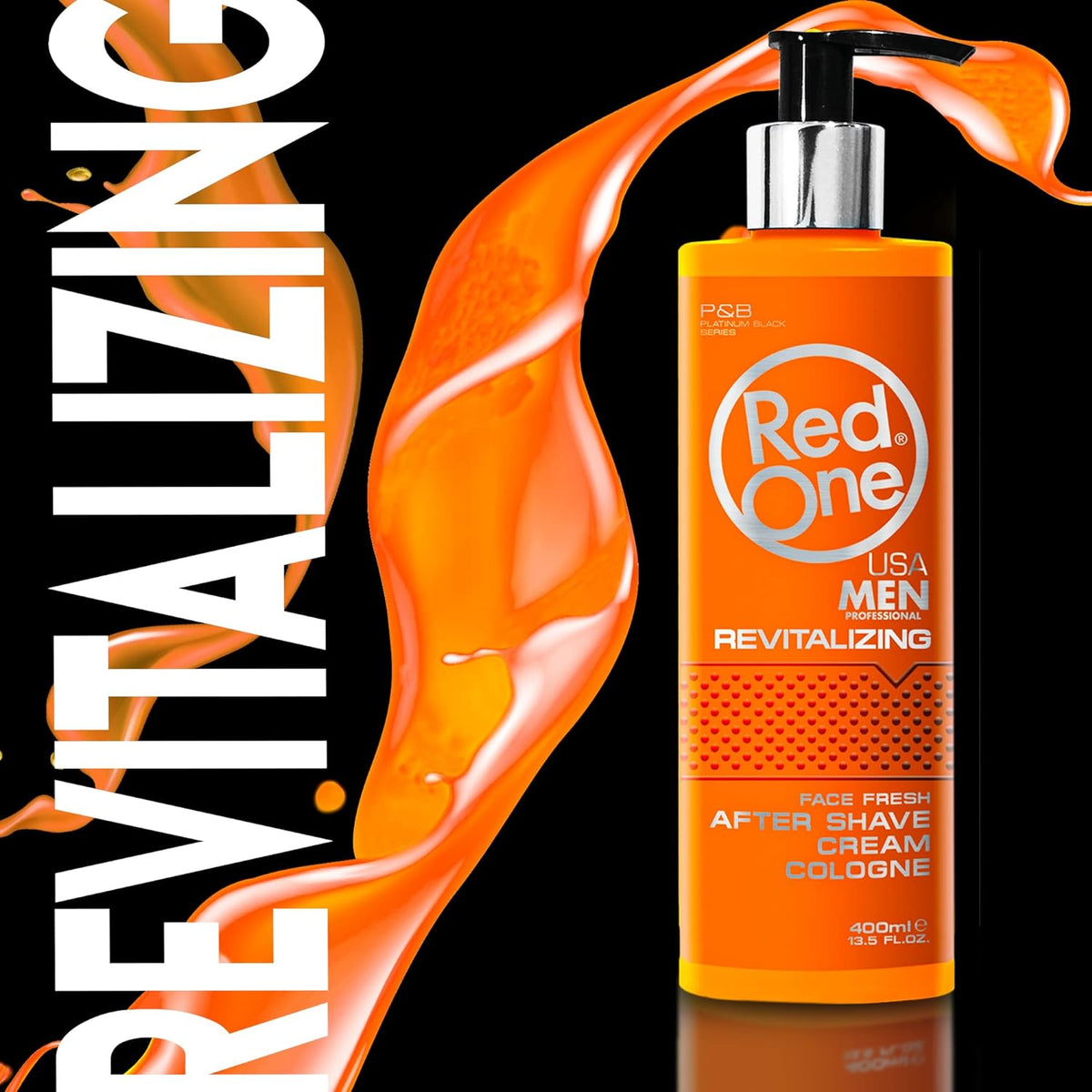 RedOne Aftershave Cream Cologne 400ml Revitalizing 2
