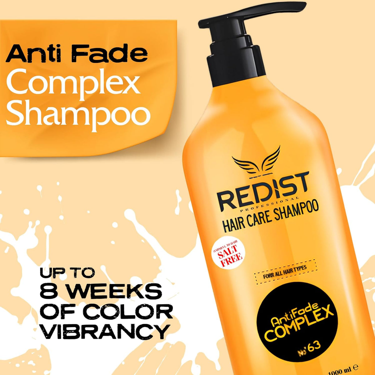 Redist Salzfrei Shampoo 1000ml 2
