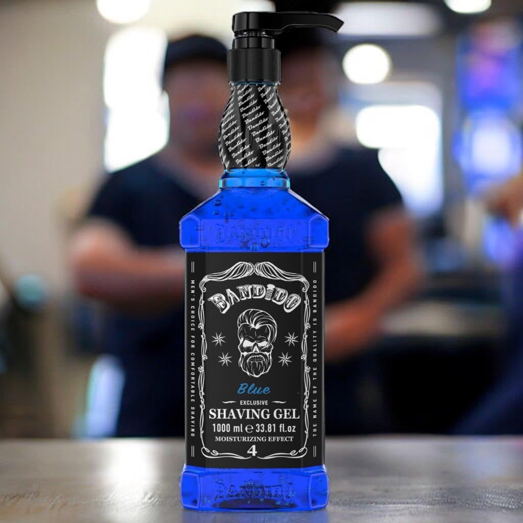 Bandido Shaving Gel Rasiergel 1000ml Blue 3