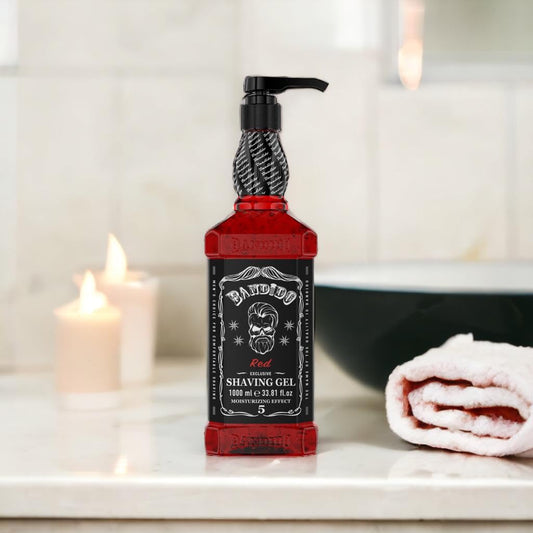 Bandido Shaving Gel 1000ml Red 3