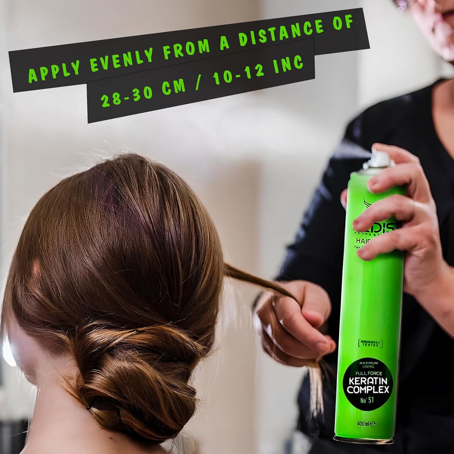 Redist Haarspray 400ml Keratin 3