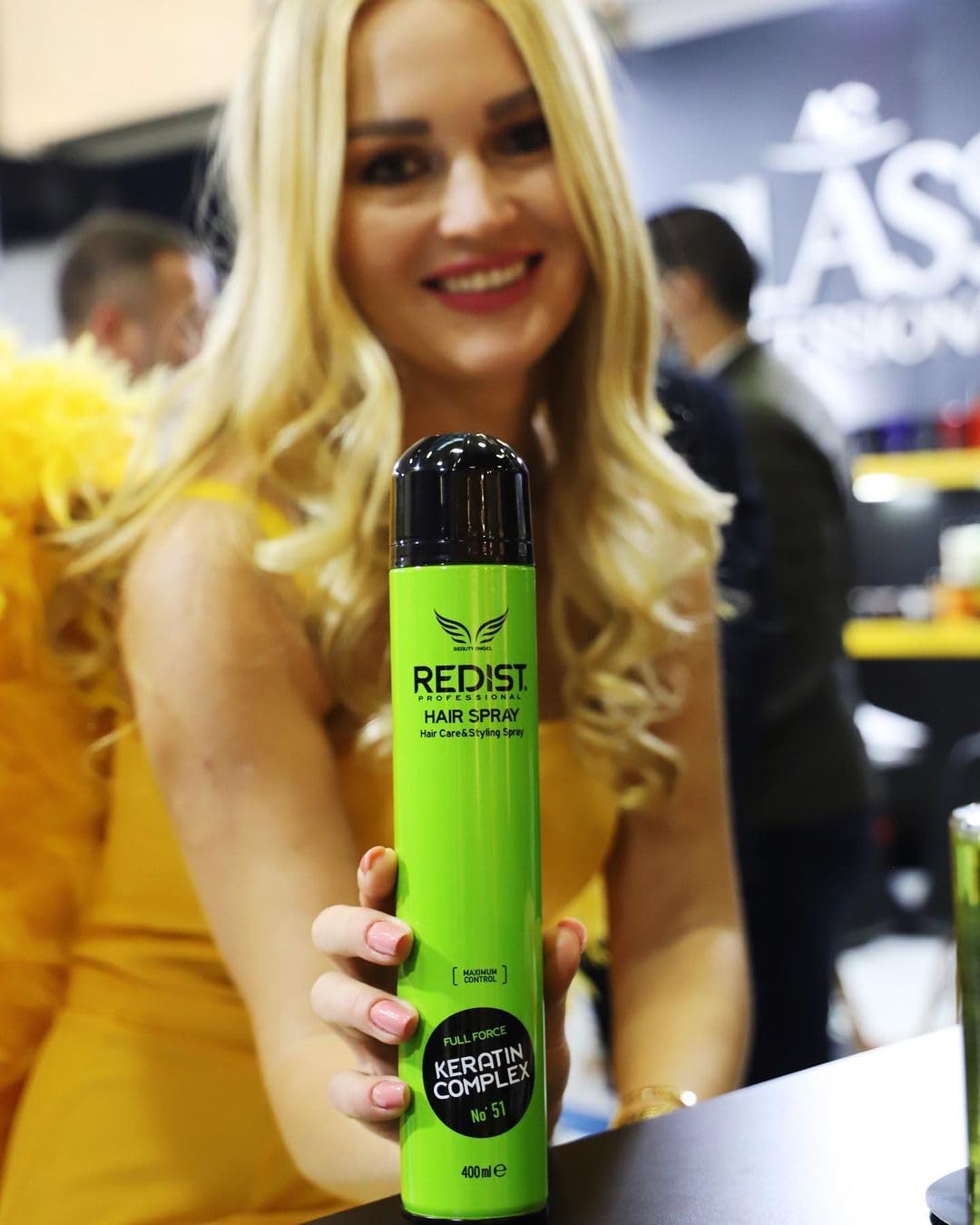 Redist Haarspray 400ml Keratin 4