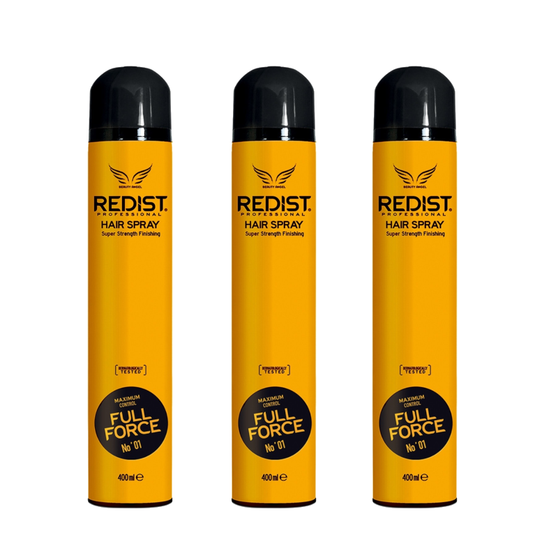 Redist Full Force Haarspray 400ml 3x