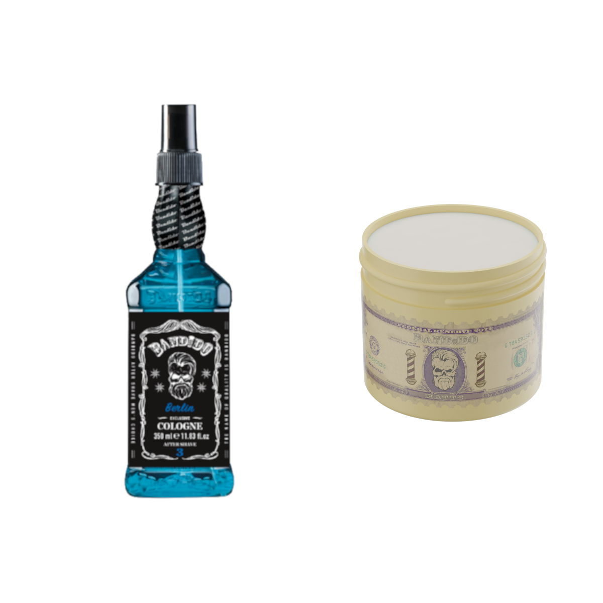 SPARSET Bandido - After Shave Cologne 350ml + Haar Wax 125ml - Sorten Auswählbar