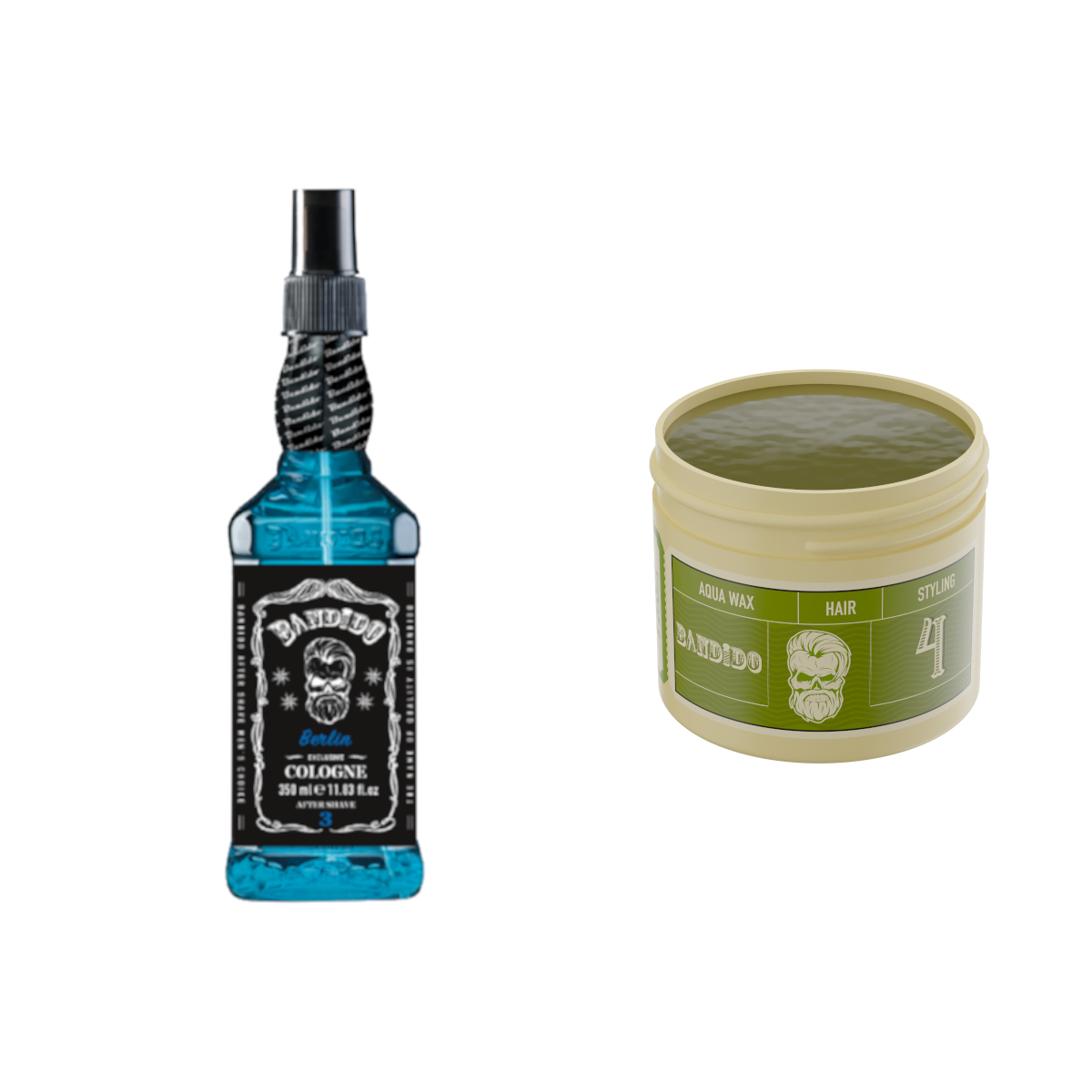 SPARSET Bandido - After Shave Cologne 350ml + Haar Wax 125ml - Sorten Auswählbar