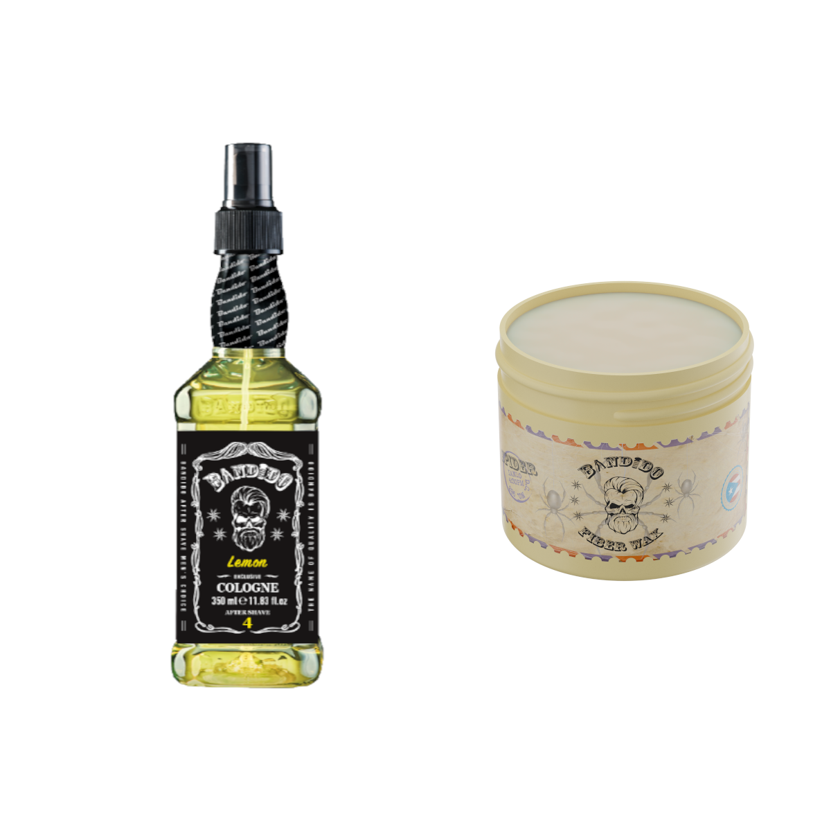 SPARSET Bandido - After Shave Cologne 350ml + Haar Wax 125ml - Sorten Auswählbar