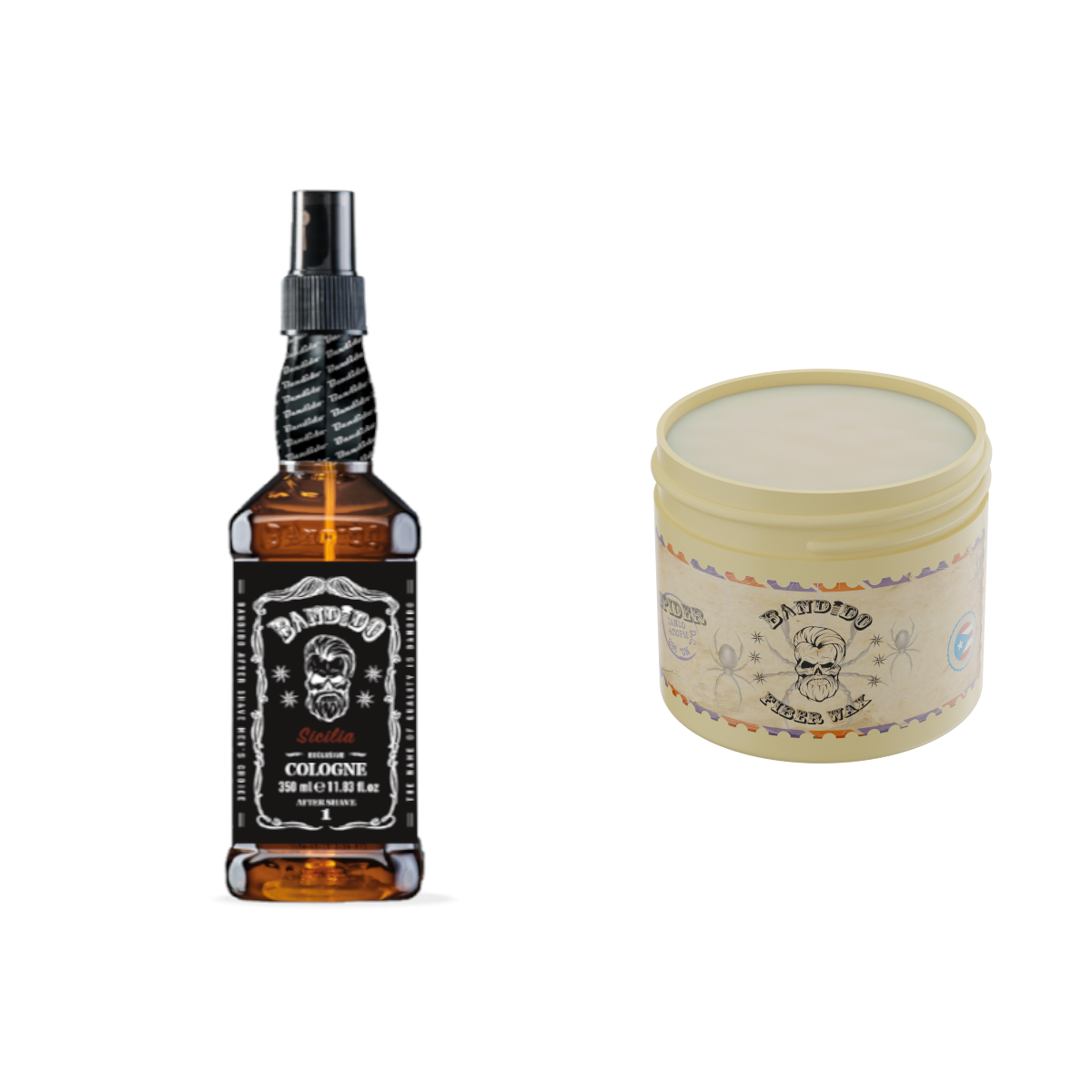 SPARSET Bandido - After Shave Cologne 350ml + Haar Wax 125ml - Sorten Auswählbar