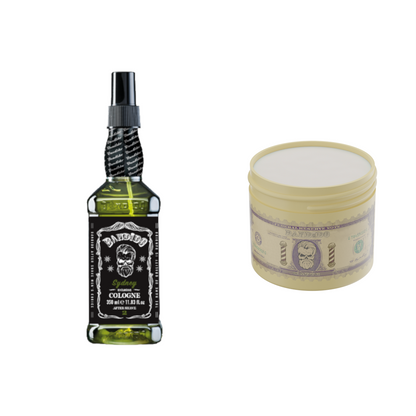 SPARSET Bandido - After Shave Cologne 350ml + Haar Wax 125ml - Sorten Auswählbar