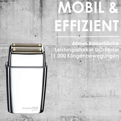Babyliss Pro 4Artists Doppelfolienrasierer FoilFX02 Chrom 3