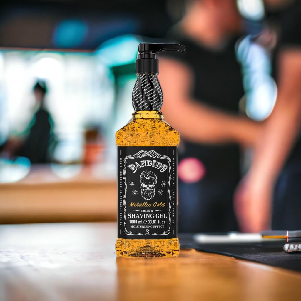 Bandido Shaving Gel 1000ml Gold 6
