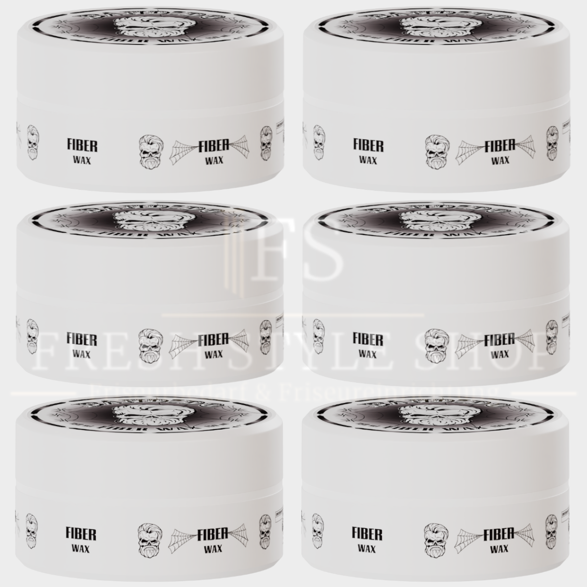 6 x Bandido Haar Wax 150ml Fiber