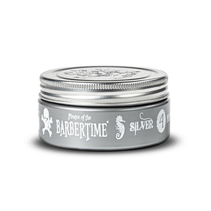 BARBERTIME Haarpomade Hair Pomade Styling Pomade 150ml Silver