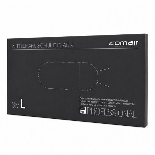 Comair Nitrilhandschuhe sz 100er Box puderfrei Schwarz ( Größe L )